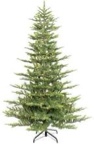 Pre-lit Aspen Green Fir Artificial Christmas Tree with Clear/White Lights