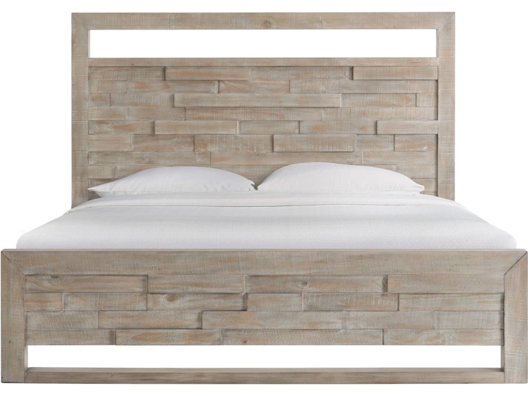 ((INCOMPLETE ONLY HEADBOARD Riverside Bedroom King/California King Led ))Panel Headboard 39380