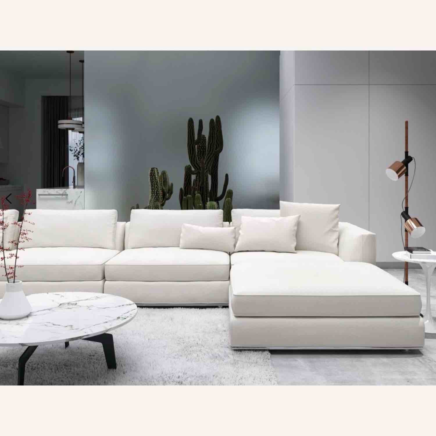 ((INCOMPLETE 3 BOX  OF 3))Rove Concepts Milo Modular Sectional Couch