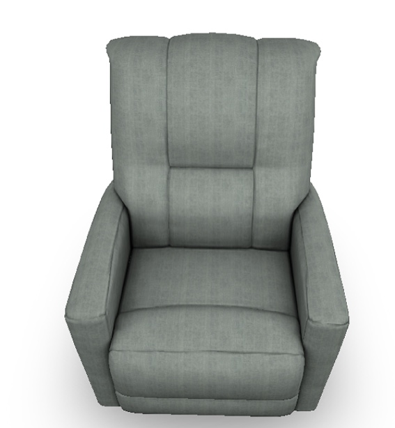 La-Z-Boy Casey Pearl Manual Rocking Recliner