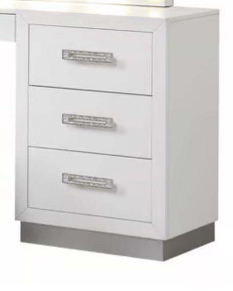 ((INCOMPLETE ONLY PART )) Galaxy Home Coco Milky White Wood Vanity Set