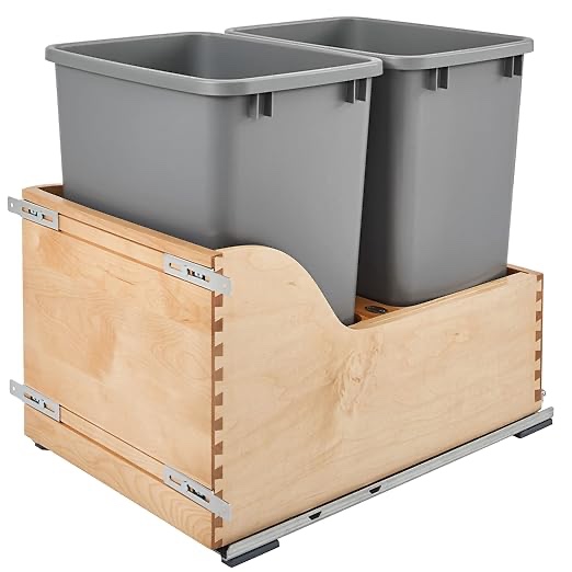 ( similar ) Kitchen Cabinet Soft-Close Waste Container trash drawer pull out kit  Laniyia