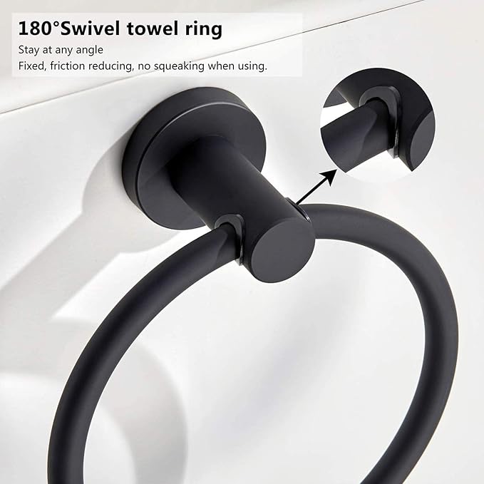 Lombardia Towel Ring
