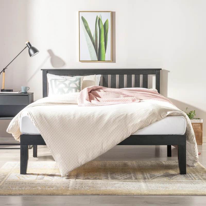 Travie Solid Wood Platform Bed