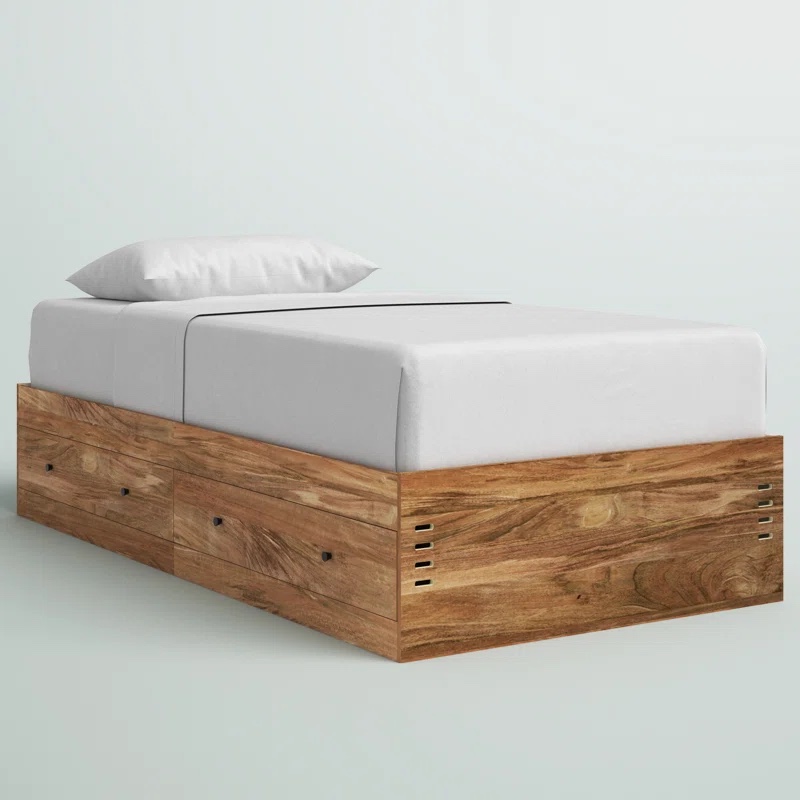 Sindoori Mango Tammica Platform Storage Bed