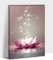 ((SIMILAR )) Lotus Floral Pictures Wall Art, Zen Canvas Prints Wall Decor, Lotus Flower Bloom in Water Picture for Zen Office Meditation Posters, Modern Framed Spiritual Artwork Decor for Yoga Spa Room 18"x24"