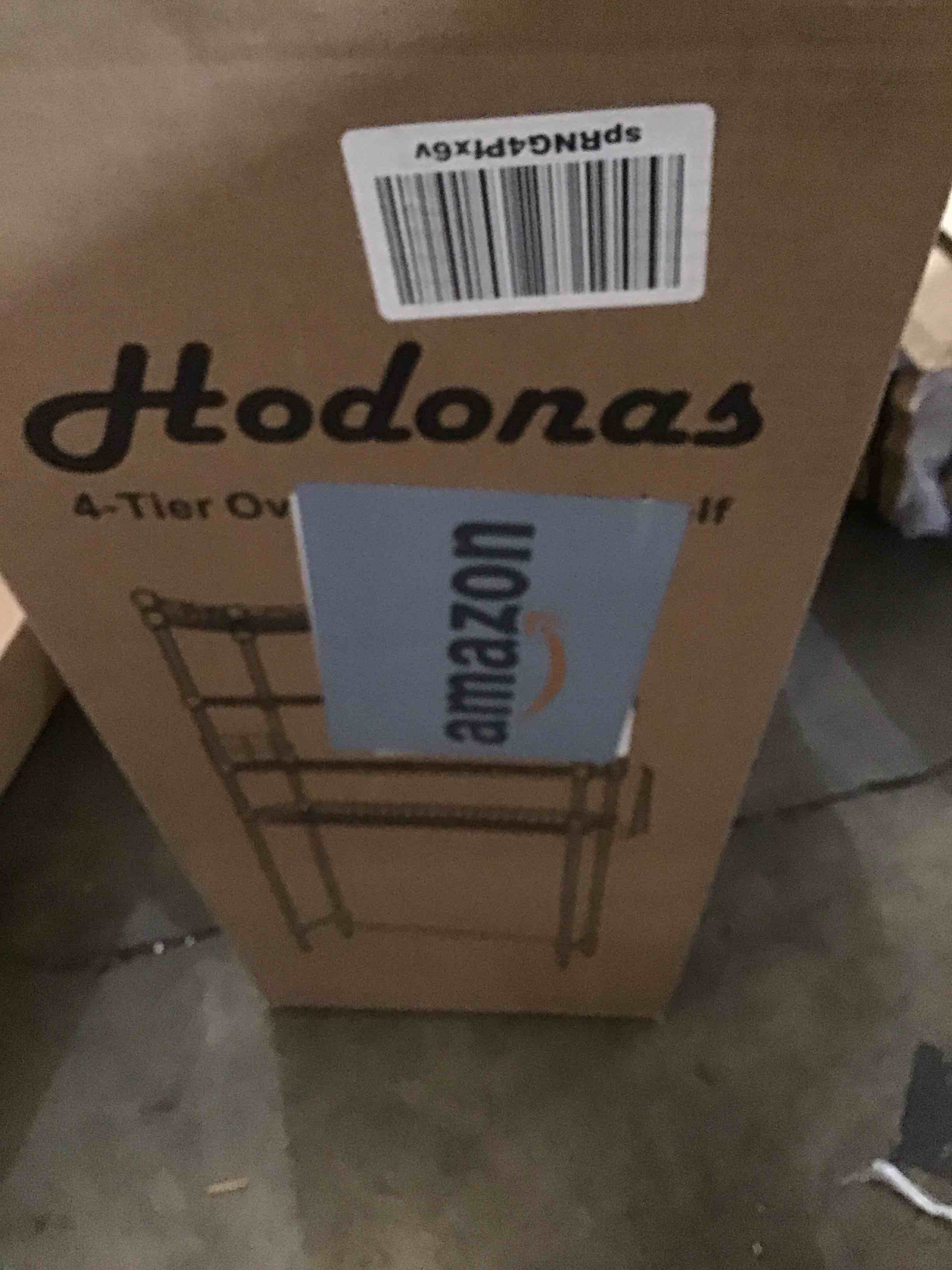 Hodonas Over Toilet Bathroom Organizer, 4Tier Over The Toilet Storage