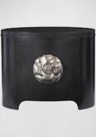 Silhouette 2-Drawer Nightstand in Black