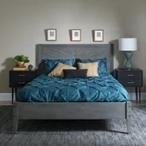 (similar)(1 of 2 )Manor Park Transitional Solid Wood king Platform Bed