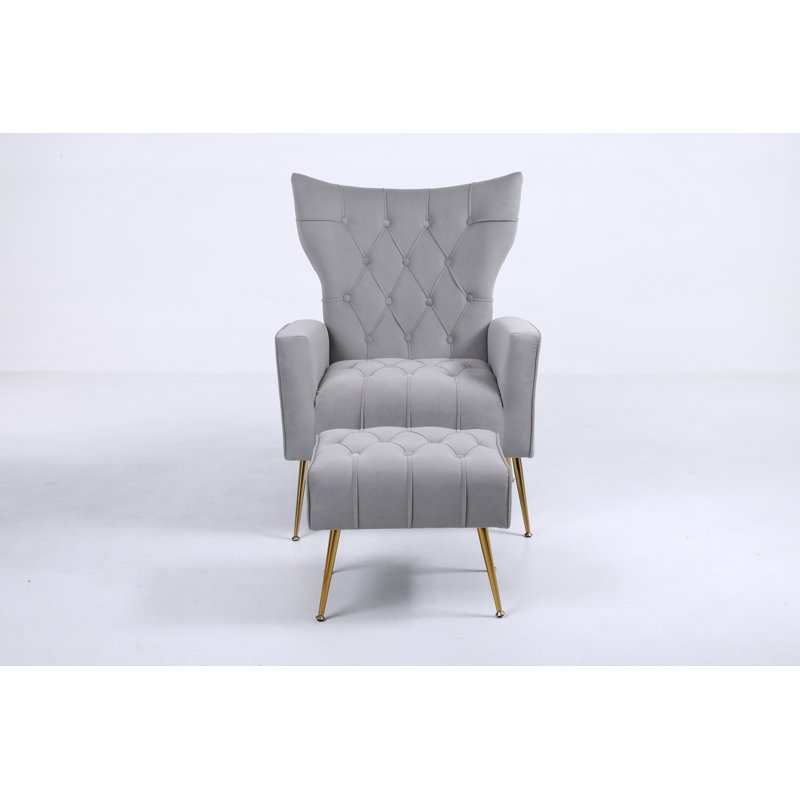 (incomplete) Wickham Polperro Accent Chair With Ottoman