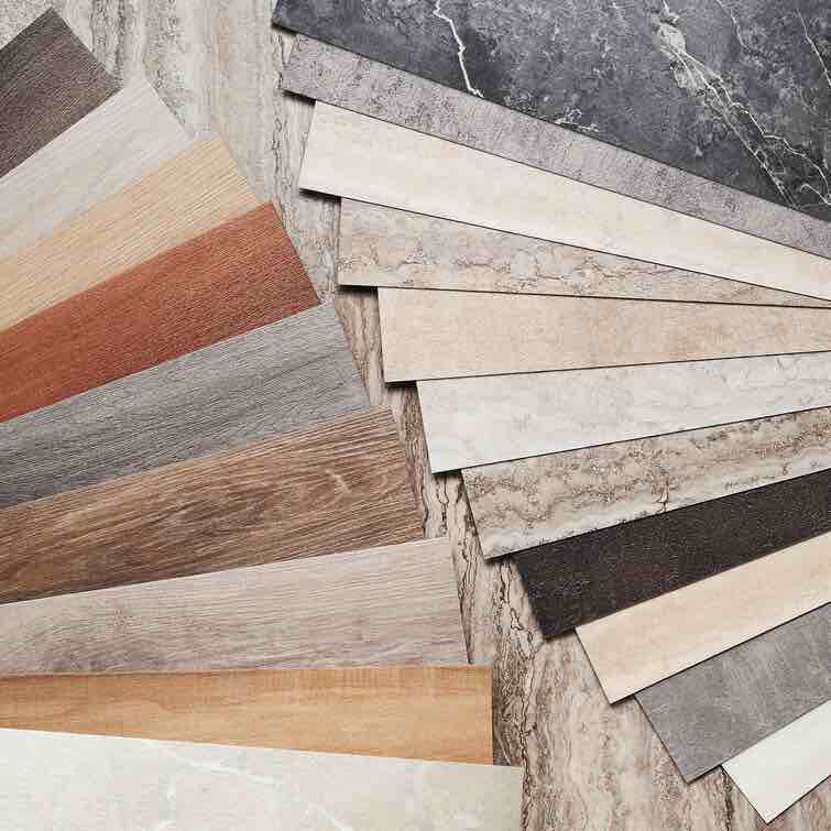 Daltile Bellant Warm  36 in. x 36 in. Glue Down Luxury Vinyl Flooring, 4PC
