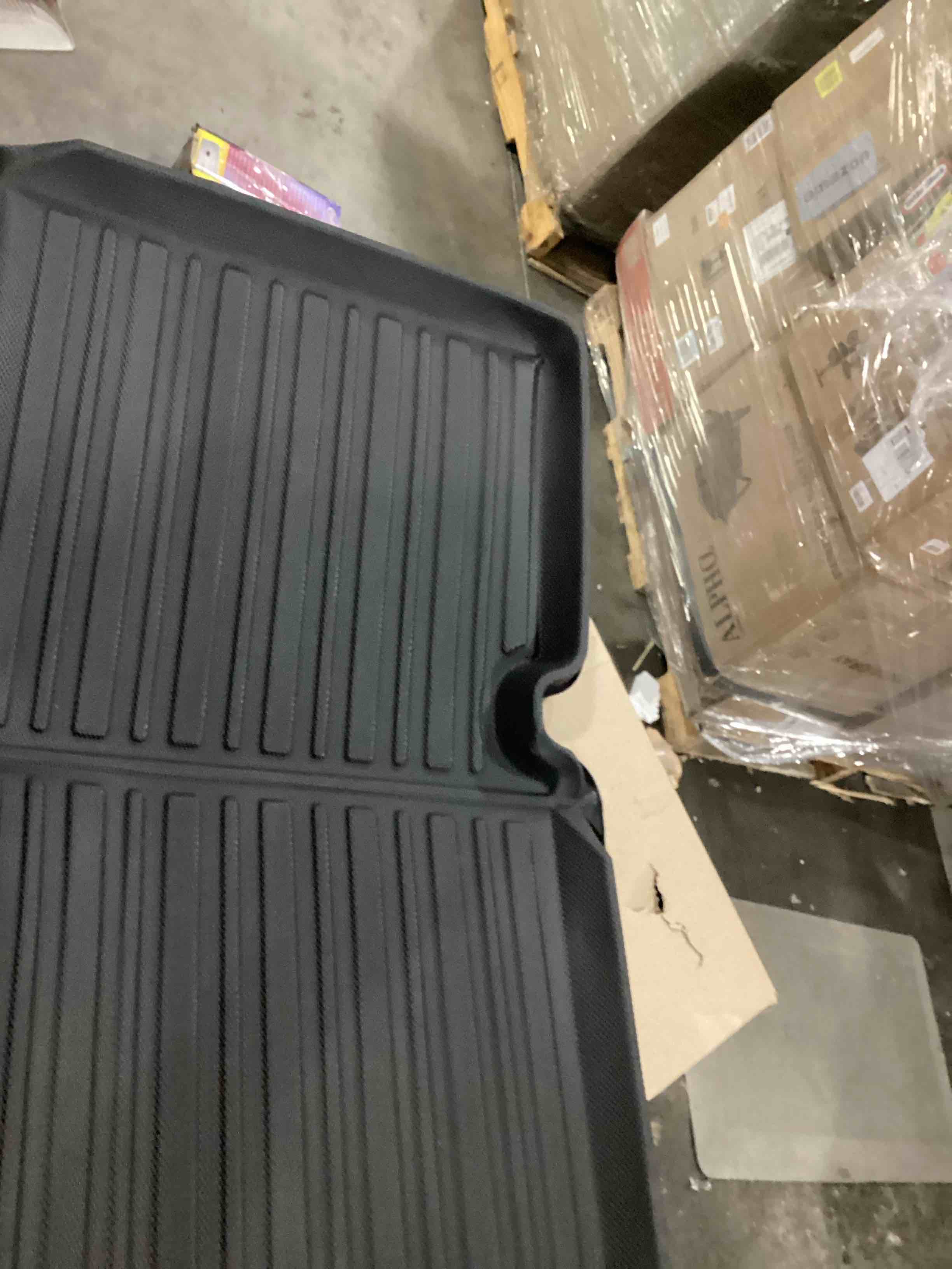 Powerty Cargo Mat Custom Fit for Mitsubishi Outlander 2022-2024 Accessories Cargo Liner Behind 2nd Row Rear Trunk Mat (Not for PHEV or Sport Models)