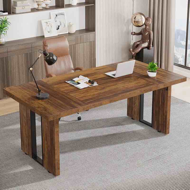 Coleshill 70.9'' W Rectangle Executive Desk