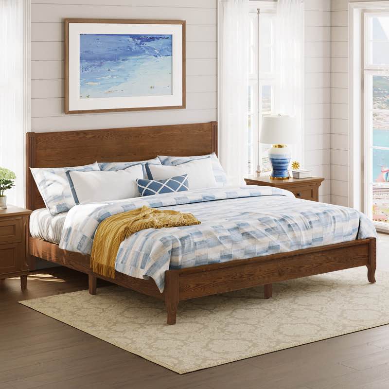 Deelan solid wood slat bed