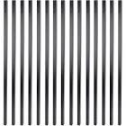 Myard 42 Inches Estate Hollow Square Iron Deck Balusters with Screws for Facemount Decking Railing Porch Fence (25-Pack, Matte Black)