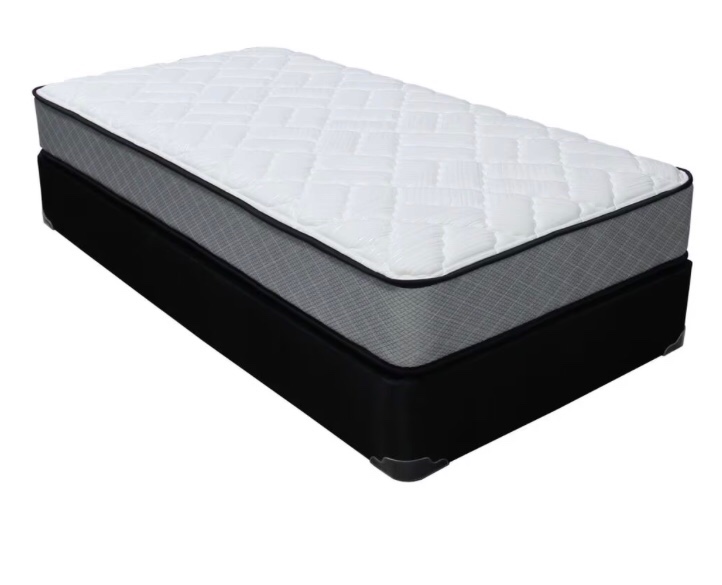 Twin Mattress with High Profile Box Spring
