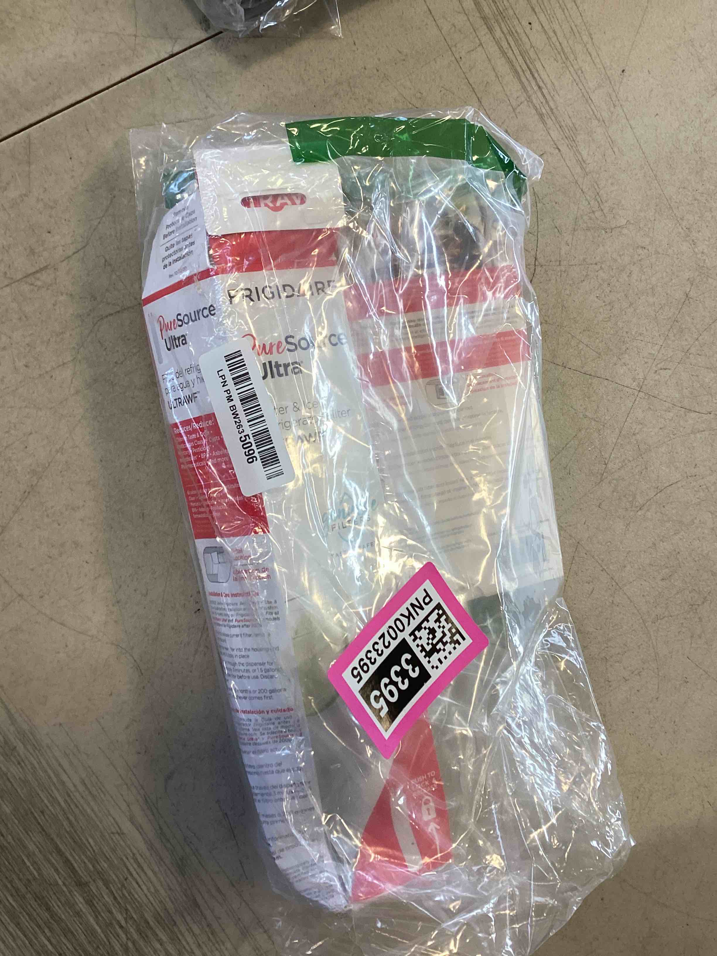 Frigidaire ULTRAWF Water Filter & PAULTRA Air Filter Combo