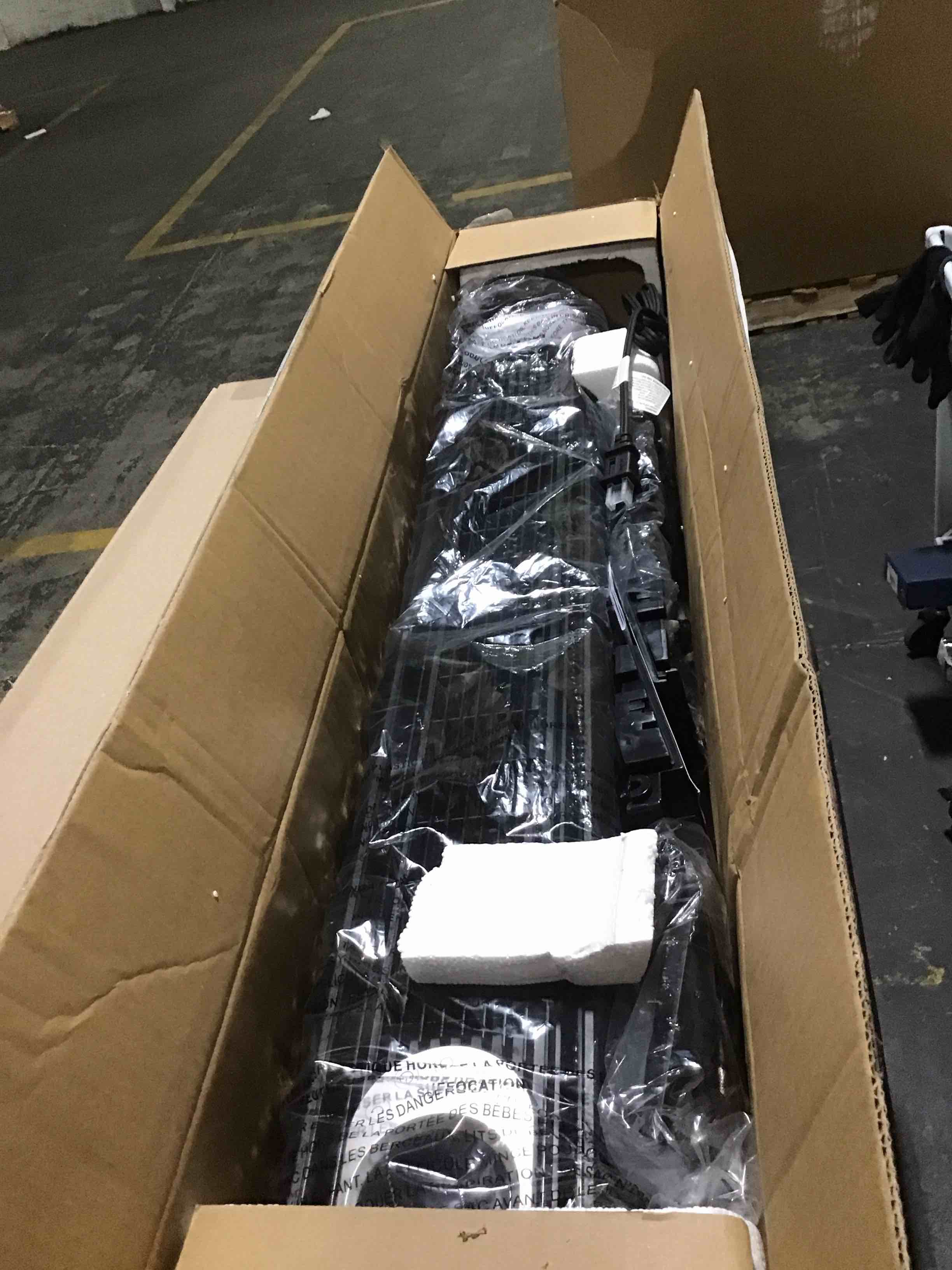 Dreo Tower Fan 42 Inch, Cruiser Pro T1 Quiet Oscillating Bladeless Fan with Remote, 6 Speeds, 4 Modes, LED Display, 12H Timer, Black Floor Standing Fan Powerful for Indoor Home Bedroom Office Room