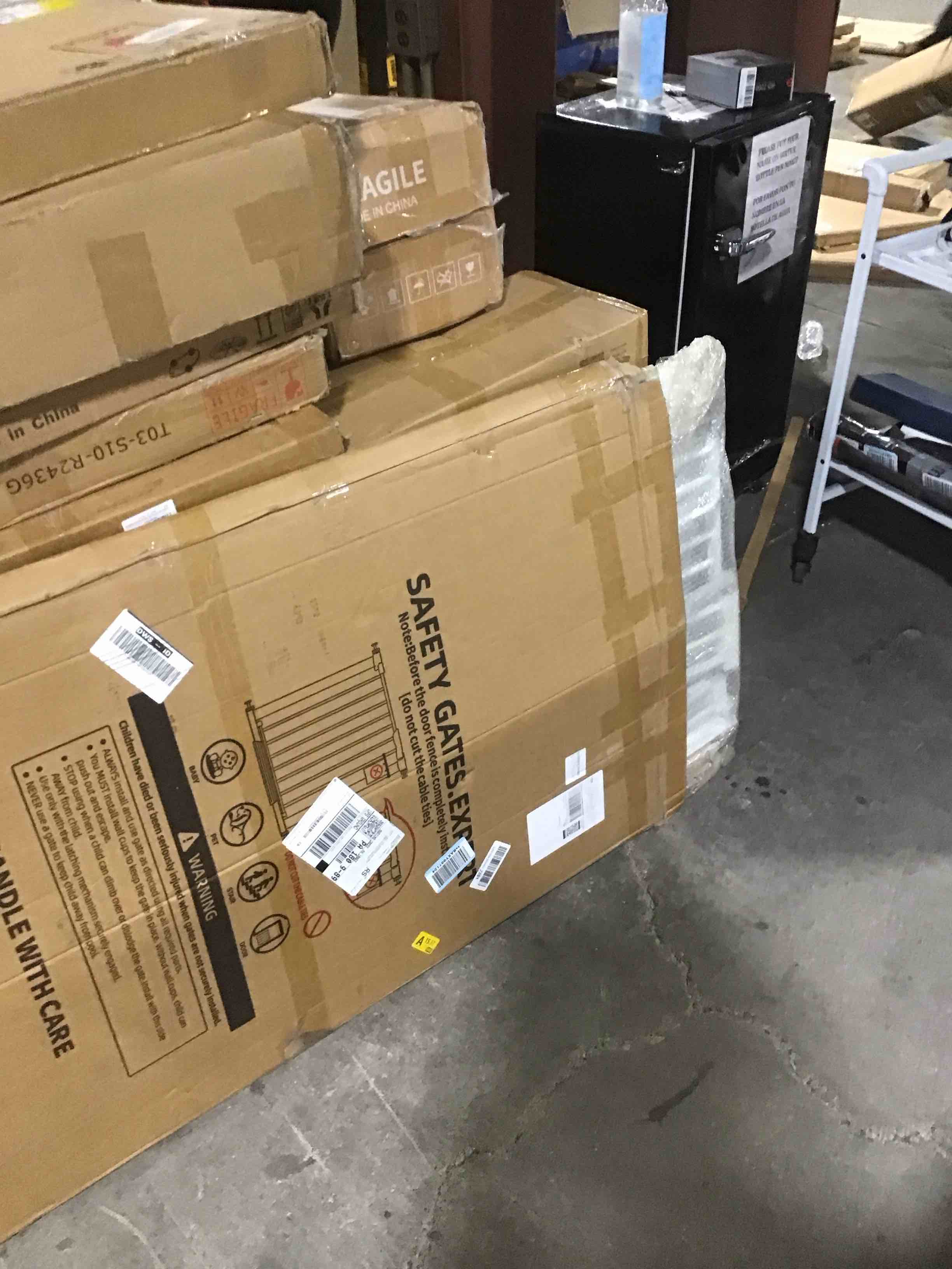 51.18" Extra Tall Cat Gate for Door Way Auto Close, 30"-40" Adjustable Width Pet Gate with 2.75" and 5.5" Extension Kits, No Drilling Pressure Mount Kit, White