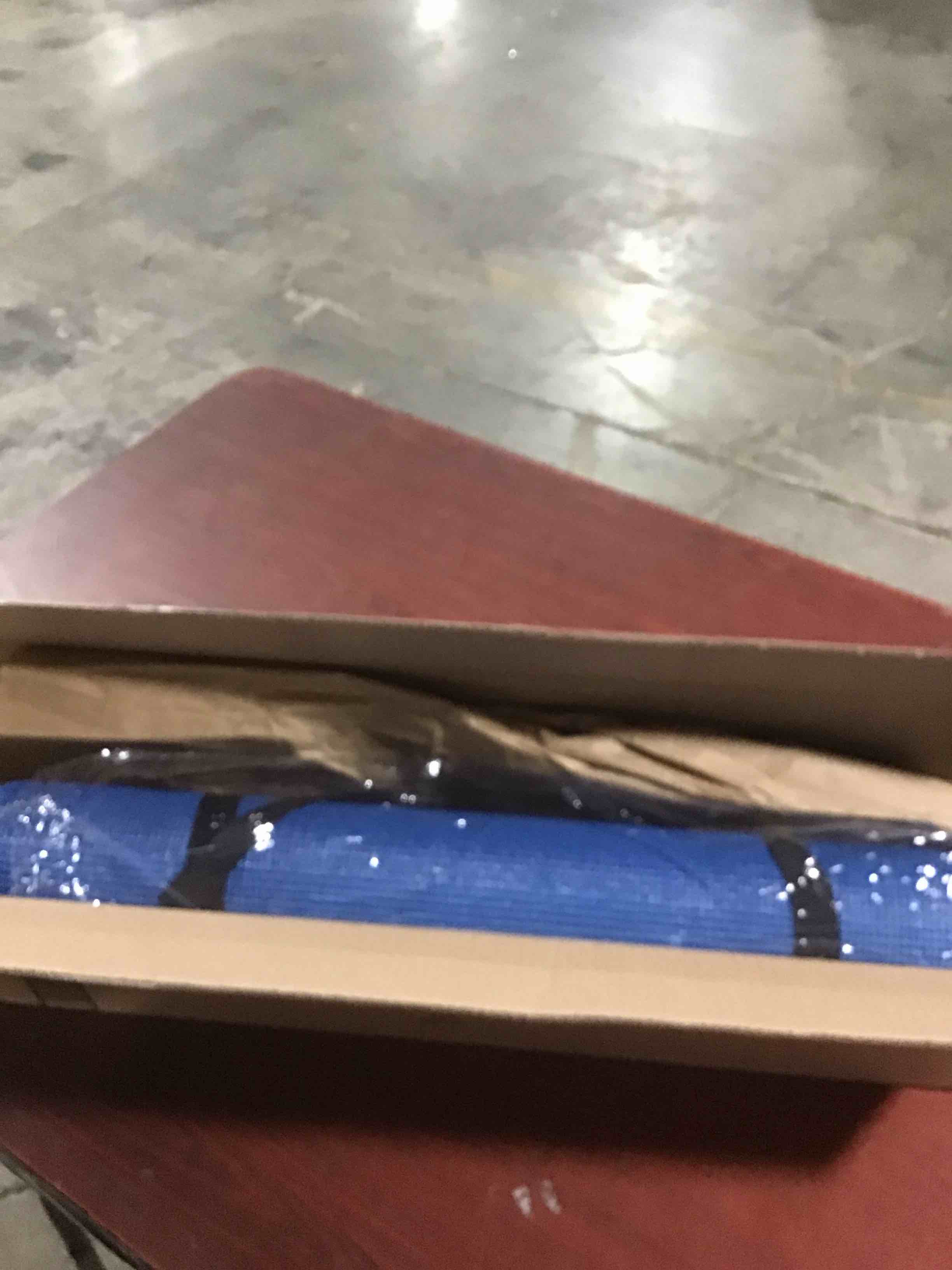 All Purpose 1/4-Inch High Density Anti-Tear Exercise Yoga Mat with Carrying Strap