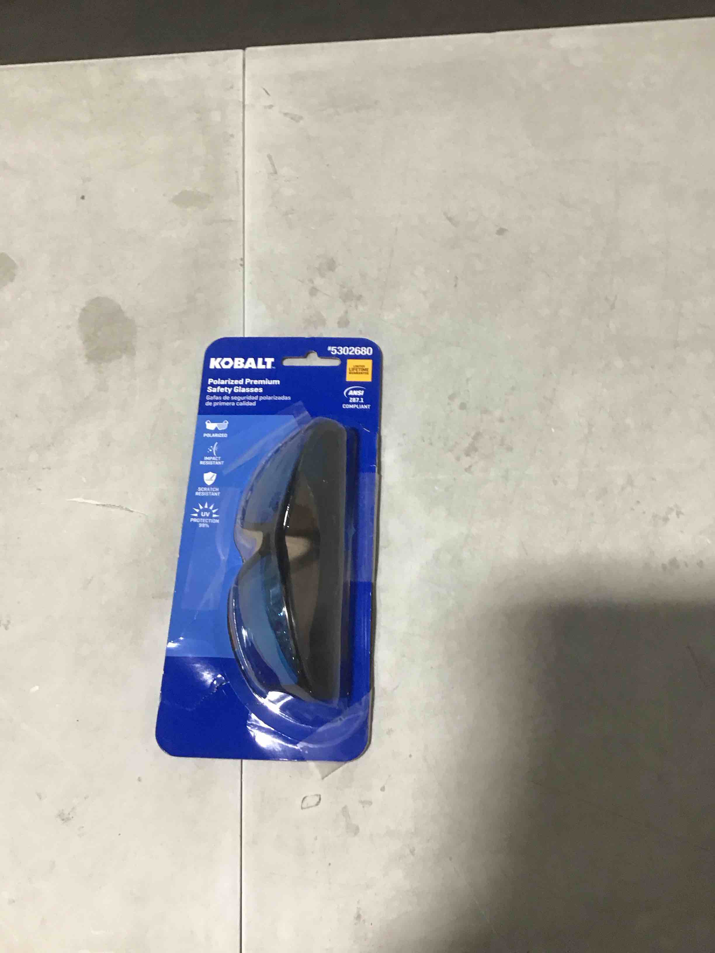 Kobalt Plastic Safety Glasses