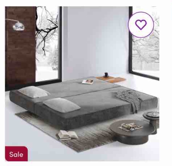 CHITA 3 Pieces Wicker Patio Bistro Set, Outdoor Furniture Set with 2 Pieces Rattan Swivel Chairs, Thickened Cushions and Side Table, Blue Cushions with Brown Wicker