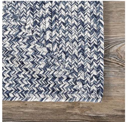 imsid Home Decor Cotton Rug, Natural Fibers, Braided Reversible Cotton Carpet for Bedroom Living Room, Dining Room, Hall, Office (5x8 feet, Multicolor)