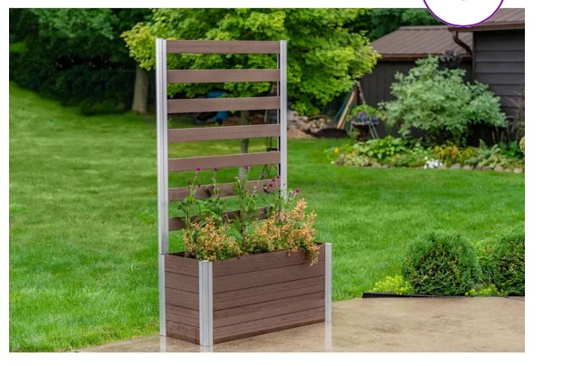 Urbana Planter Box with Trellis