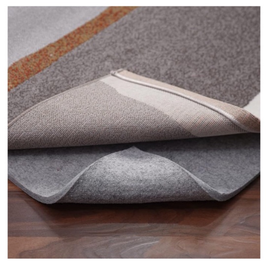 Non Slip Rug Pad Gripper - 9x12 Feet 1/4” Extra Thick Felt Under Rug for Area Rugs and Hardwood Floors,Super Cushioned Non Skid Carpet Padding