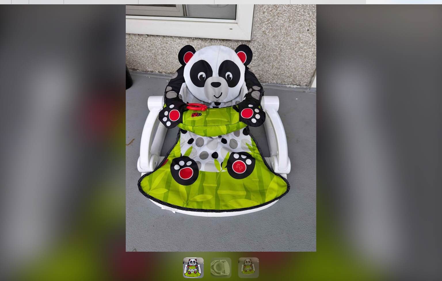 Sold  · Fisher-Price sit me up baby seat