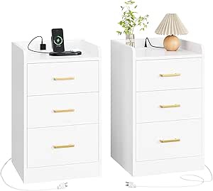 bozidar 3 drawer nightstand *style and color May vary