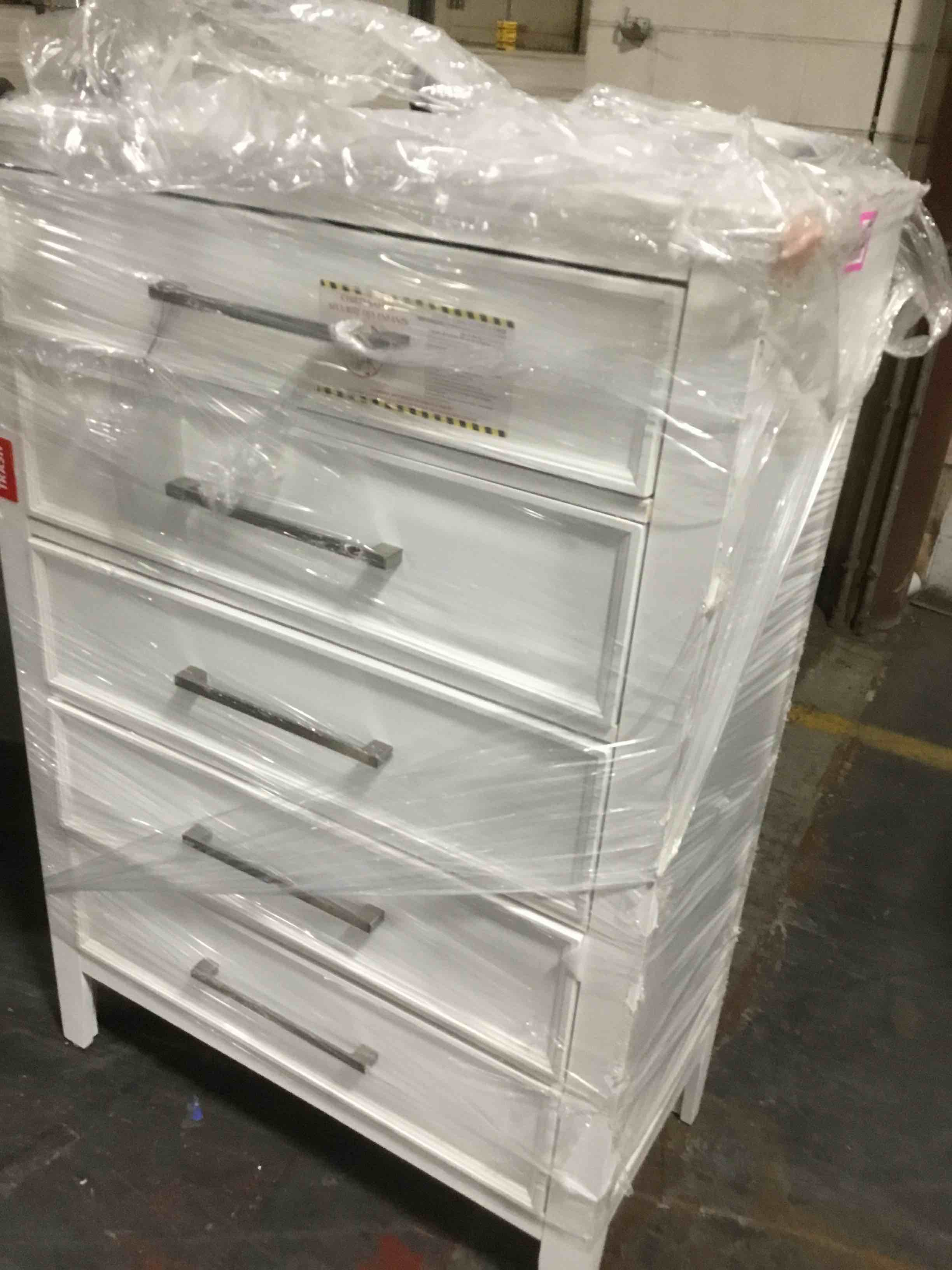 B677w-070 New Classic Furniture Andover - White Chest