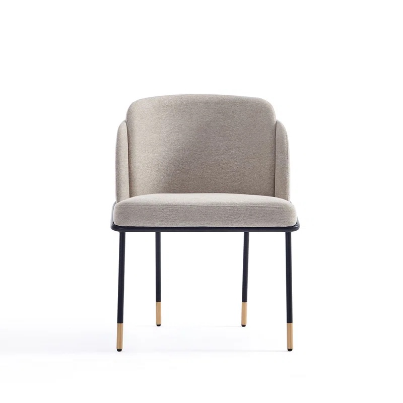 Flor Twill Weave Upholstered Dining Chair