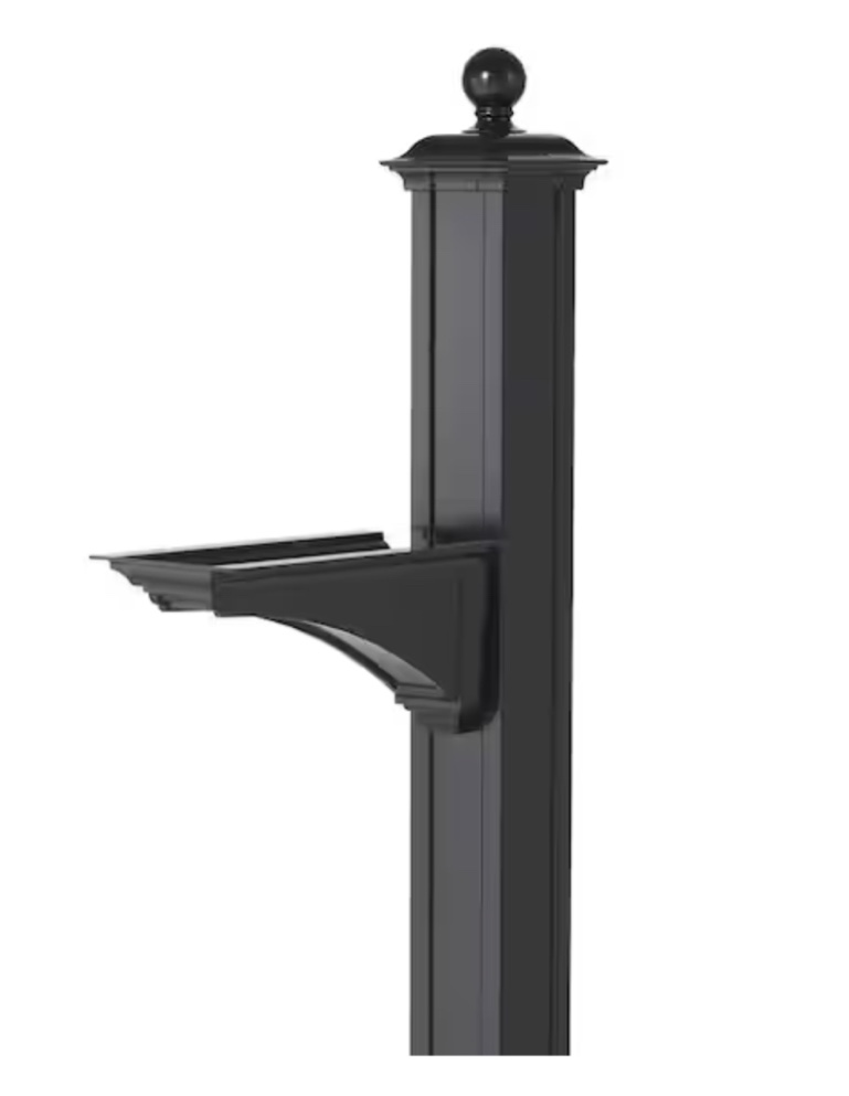 Balmoral Black Deluxe Post (similar to stock photo) 
