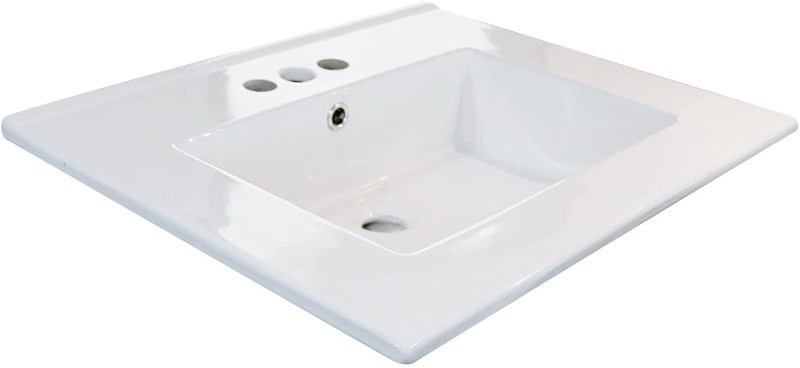 Bush Furniture 32Wx18.5D Inch Ceramic Drop In Basin BNS1202WHC-03