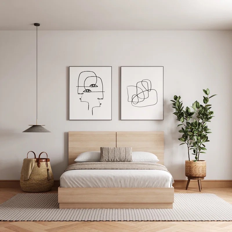 Jodeen Platform Bed ( Incomplete)