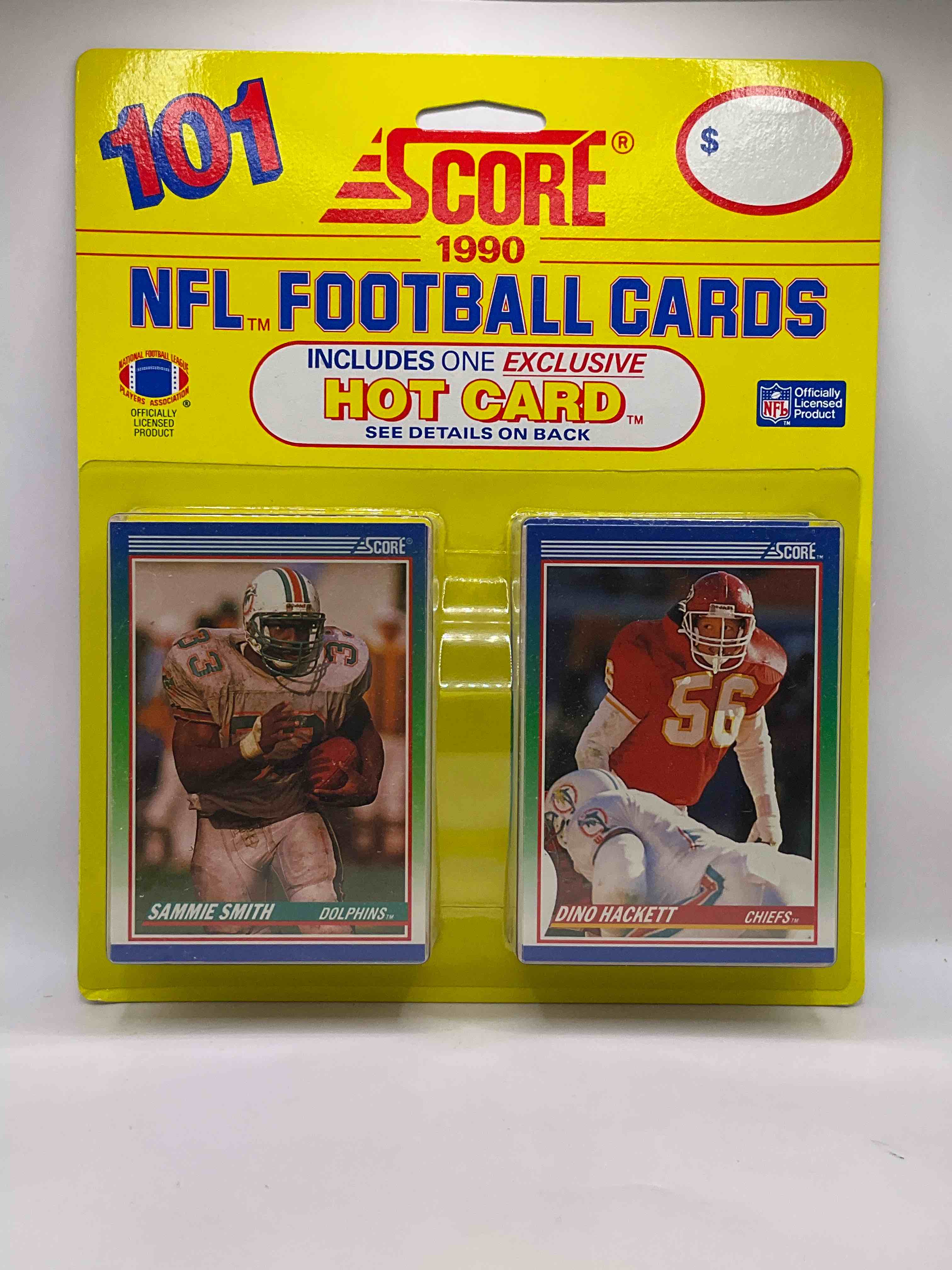 1990 Score NFL Football Unopened Hanger Packs! Vintage Fun! 202 Total Cards! Search For Early Aikman, Smith & Sanders Cards!