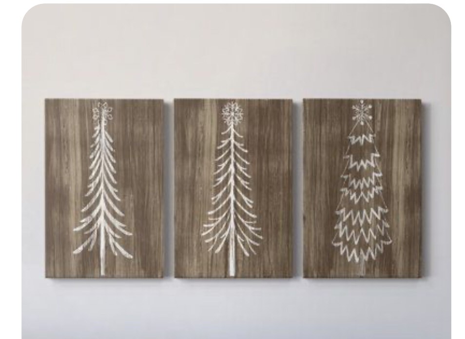 " Barnwood Wonderland IX " 3 - Pieces Painting Print (Set of 3) 