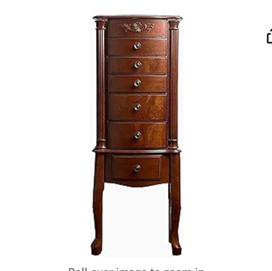Hives and Honey 'Morgan' Jewelry Armoire, Cherry