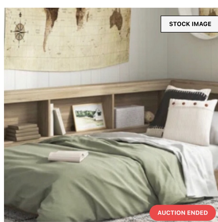 Spennymoor Twin Bookcase Storage With End Panel ( incomplete 1 piece ) 