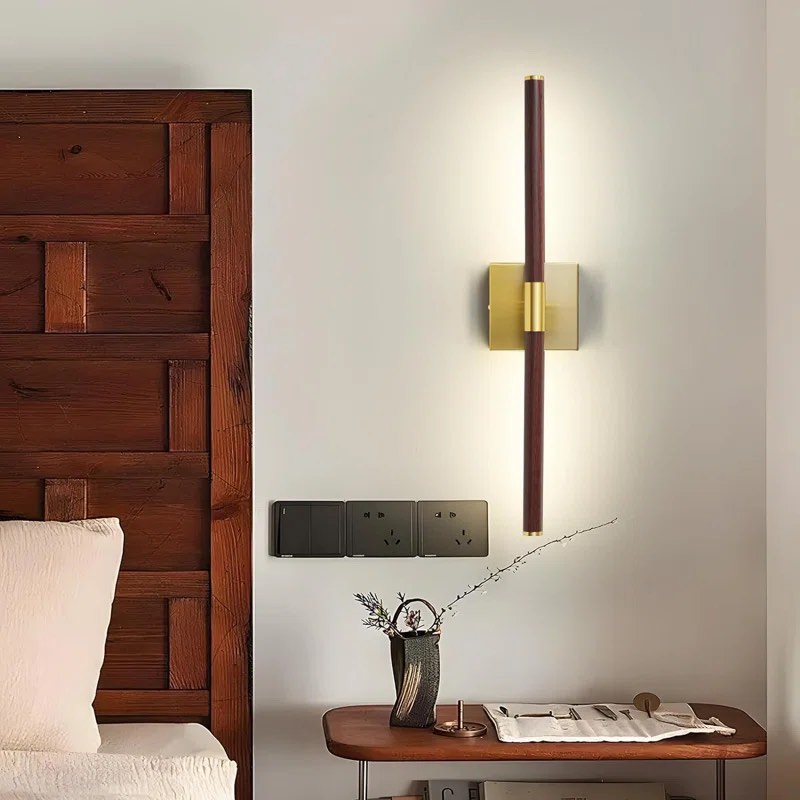 Jaiman 2 light 31” vanity light Dimmable Led Bath Bar - Black /Gold (Horizontal and Vertical)