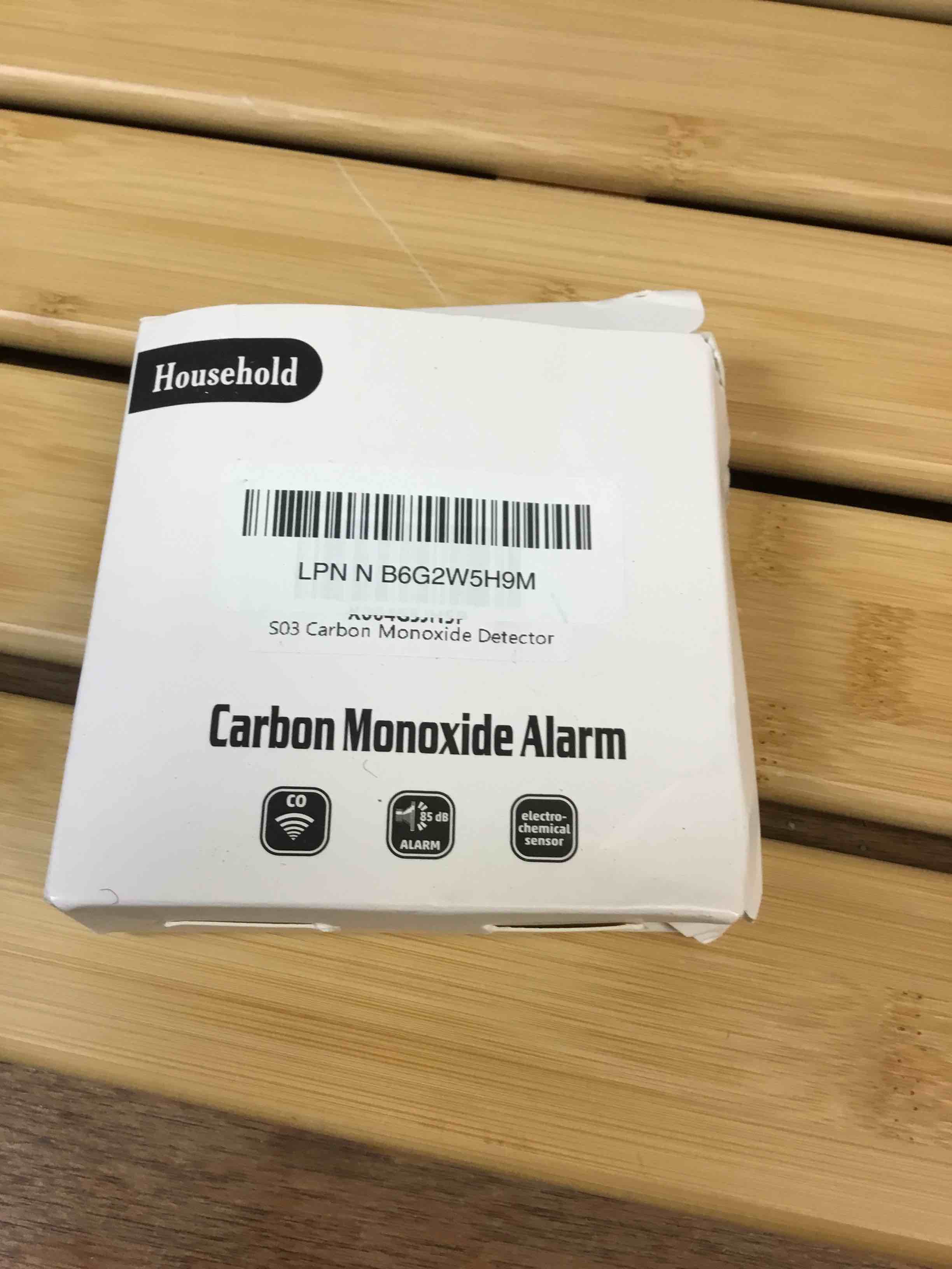 Condition photo showing Good Condition for carbon monoxide detectors,carbon monoxide alarm/monitor battery operated with light&digital lcd display, portable traval co detector alarm for home,bedroom,office,rv,warehouse 1 pack