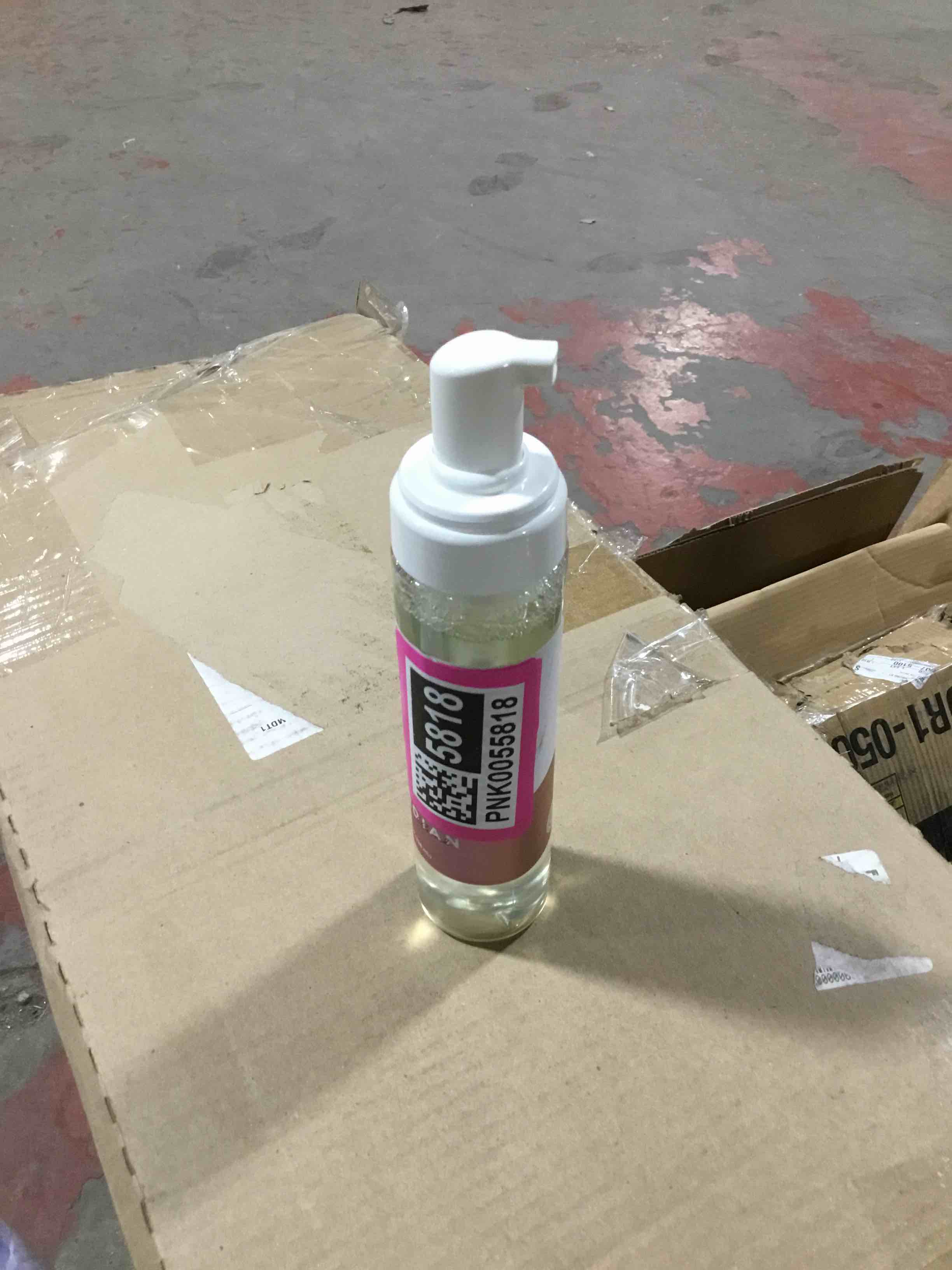 Condition photo showing As Is for Total Life Essentials, Doctor Formulated Moisturizing Hand Soap with Aloe Vera, 8 oz. Bottle