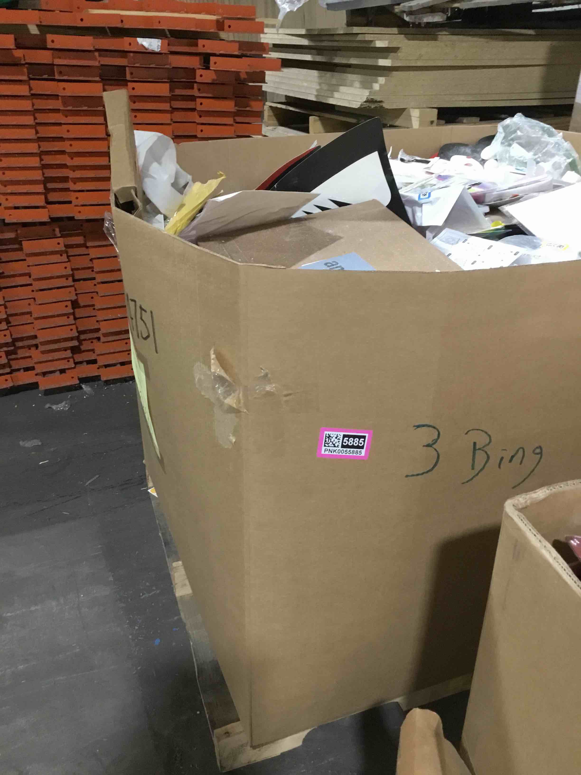 3-bins mix match surprise ( none refundeble)