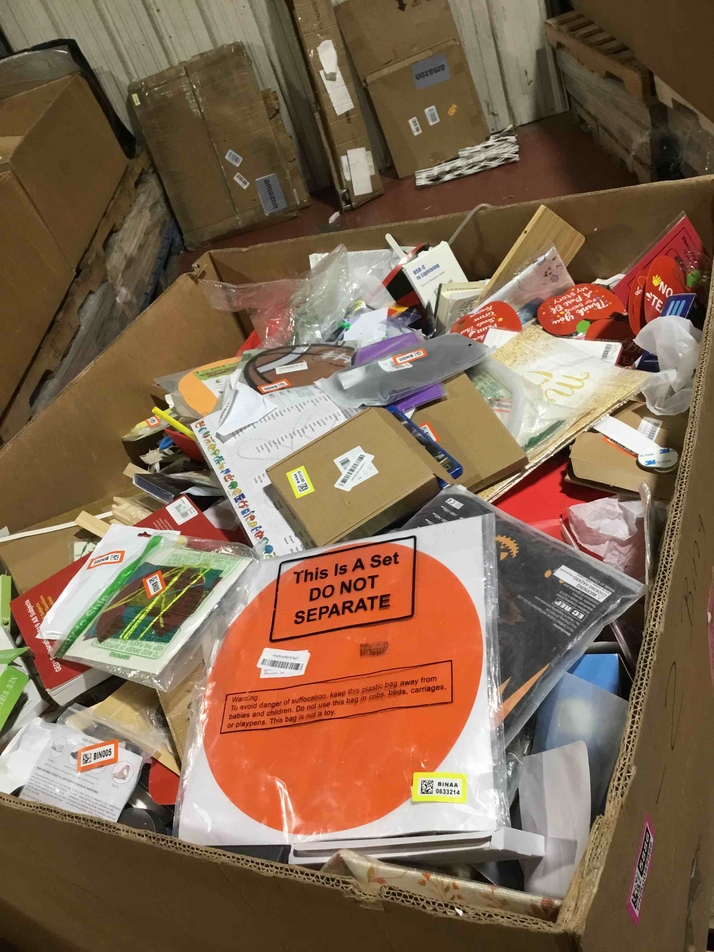 2 -bins mix match surprise ( none refundeble)