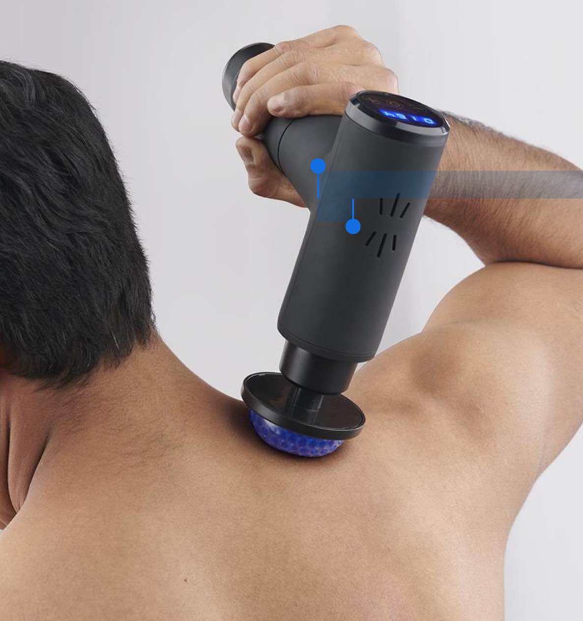 The Hot/Cold Deep Tissue Massage Gun