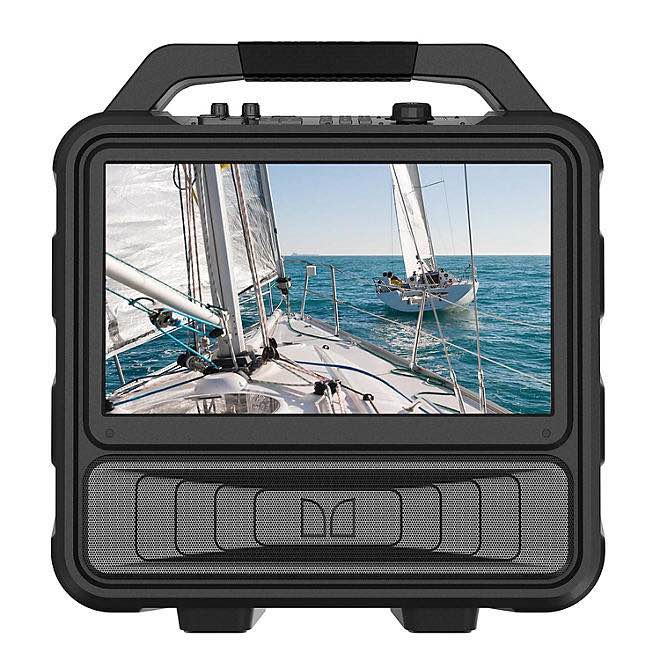 Monster Vision Bluetooth Speaker + 15.6” Tv Screen