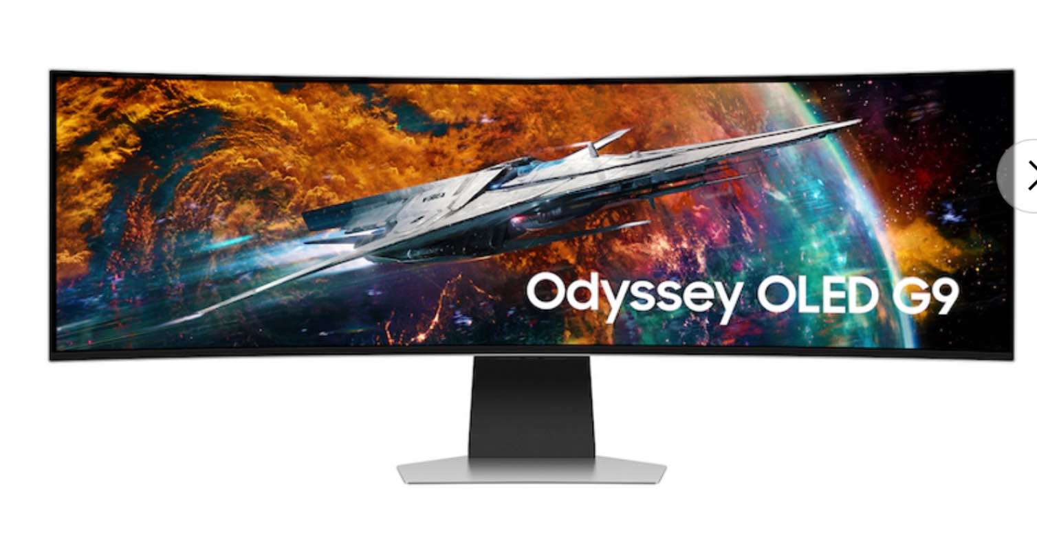 49" Odyssey OLED G9 (G95SC) DQHD 240Hz 0.03ms G-Sync Compatible Curved Smart Gaming Monitor