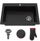 ALLEN+ ROTH the deforest collection, single bowl kitchen sink
