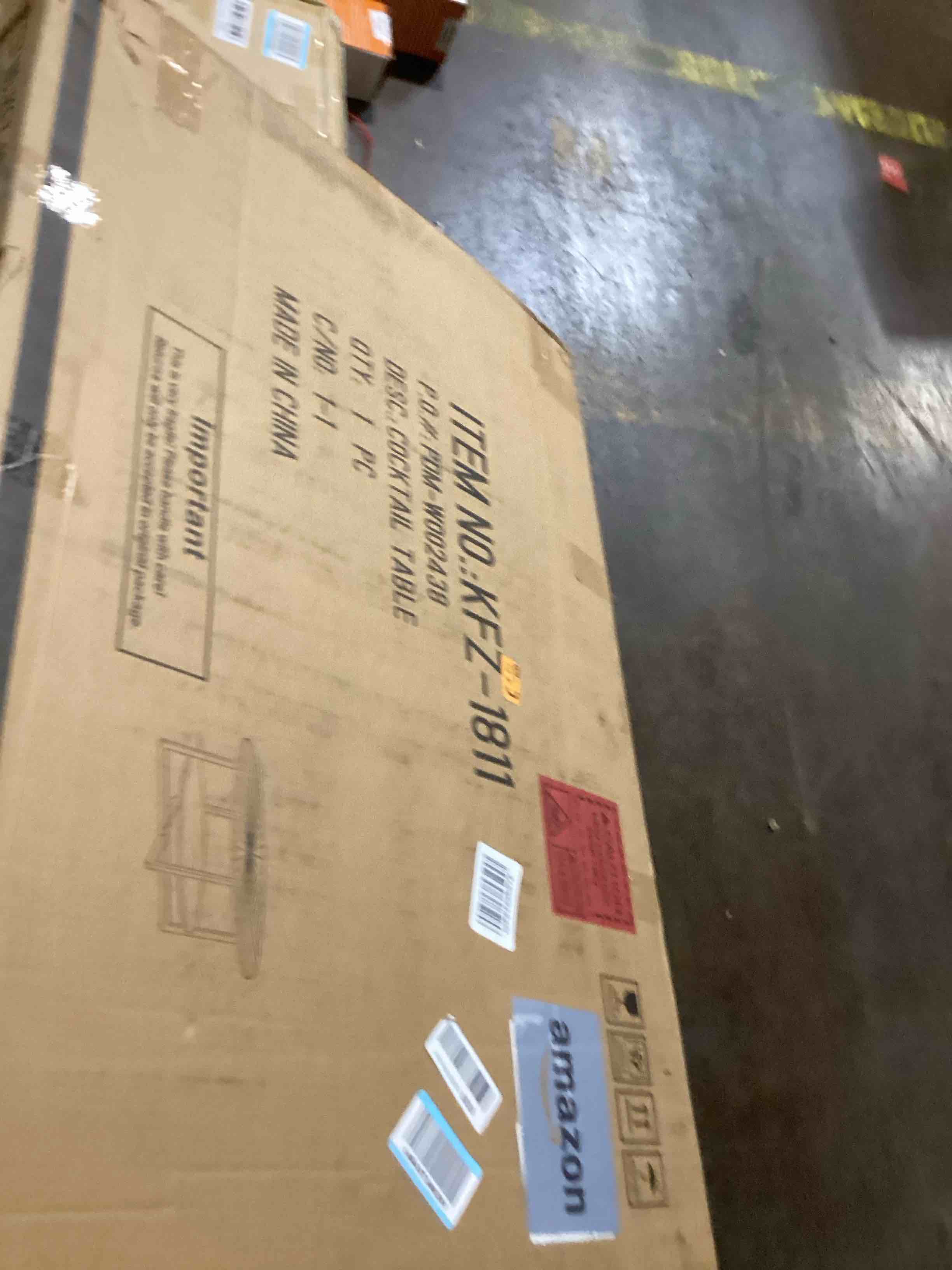 JESONVID Solid Wood Oval Coffee Table with Cross Metal Legs, 43.3in Modern Industrail Center Table with Open Shelf Cocktail Tea Table for Living Room Bedroom, Rustic Nature 1811